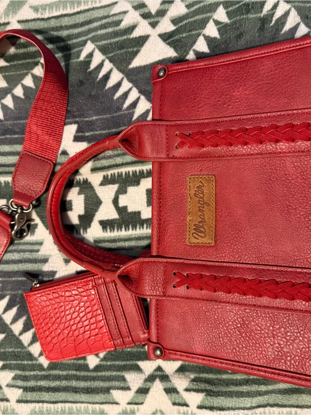 Wrangler Red Women's Tote Bag